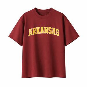 Arkansas State Pride T-Shirt in Wine Gray / Gold