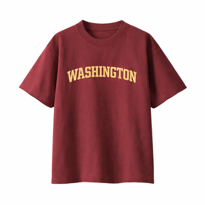 Washington State Pride T-Shirt in Wine Gray / Cream
