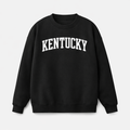 Kentucky Crewneck Sweatshirt in Black / White