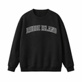 Rhode Island Crewneck Sweatshirt in Black / White