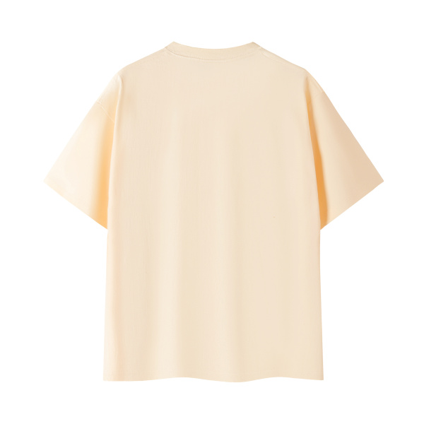 Collection 1 Georgia Essential Cotton T-Shirt - Apricot behind