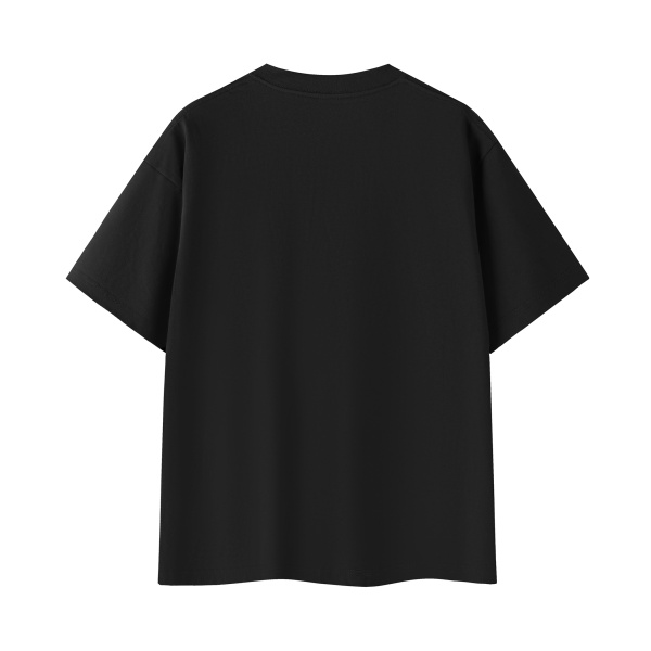 Collection 5 Michigan Essential Cotton T-Shirt - Black behind