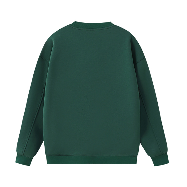 Collection 8 Michigan Essential Heavyweight Crewneck Sweatshirt - Dark Green behind