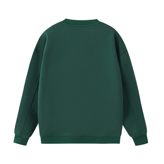 Collection 9 Kentucky Essential Heavyweight Crewneck Sweatshirt - Dark Green behind