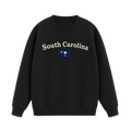 Collection 6 South Carolina Essential Heavyweight Crewneck Sweatshirt - Black front