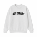 Collection 10 Wyoming Essential Heavyweight Crewneck Sweatshirt - White front