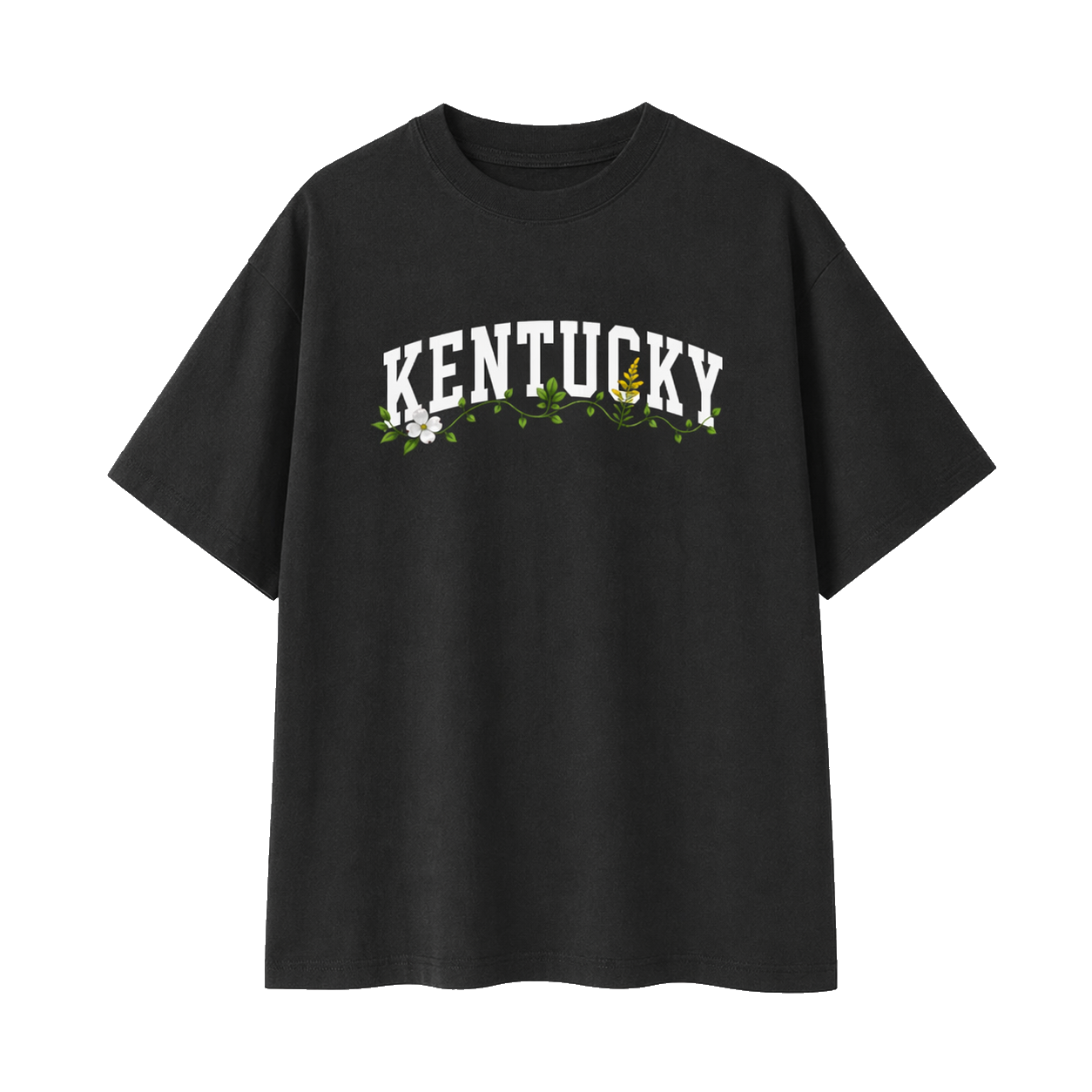 Collection 10 Kentucky Essential Cotton T-Shirt - Black front