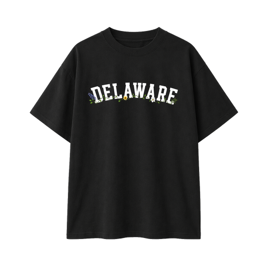 Collection 10 Delaware Essential Cotton T-Shirt - Black front