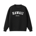Collection 9 Hawaii Essential Heavyweight Crewneck Sweatshirt - Black front