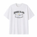 Collection 8 Rhode Island Essential Cotton T-Shirt - White front