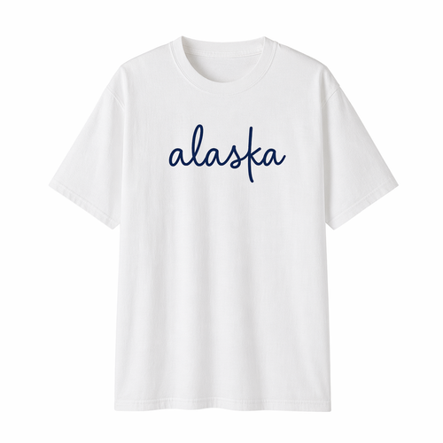 Collection 3 Alaska Essential Cotton T-Shirt - White front