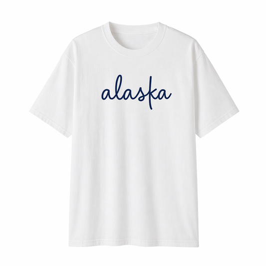 Collection 3 Alaska Essential Cotton T-Shirt - White front