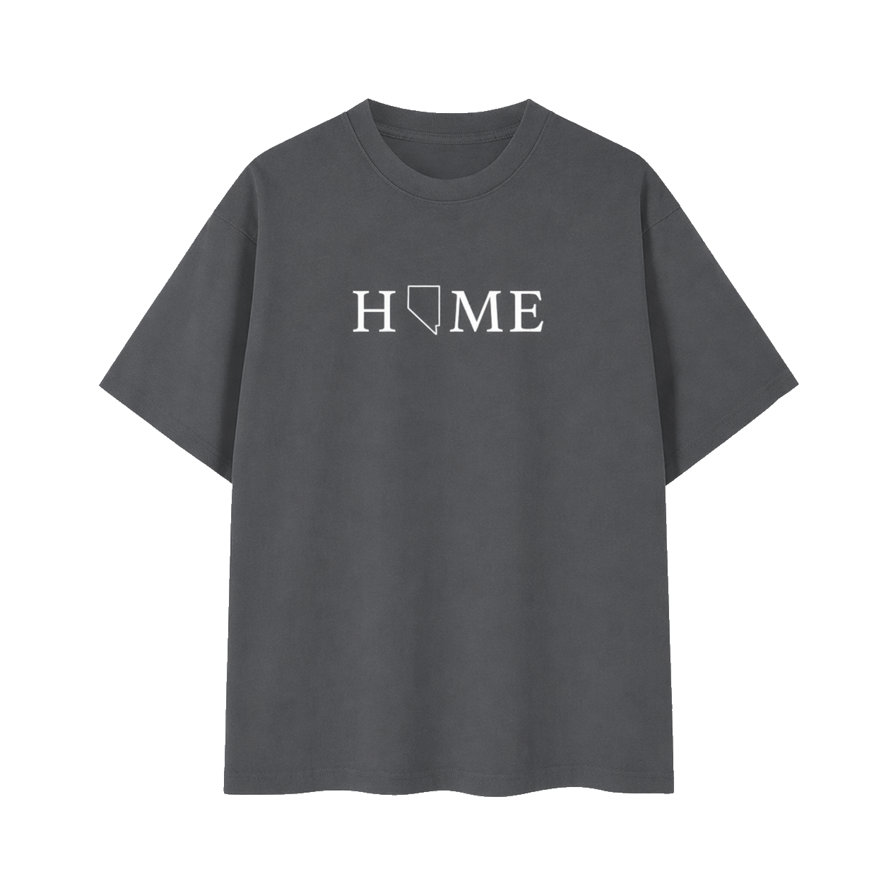 Collection 5 Nevada Essential Cotton T-Shirt - Dark Gray front