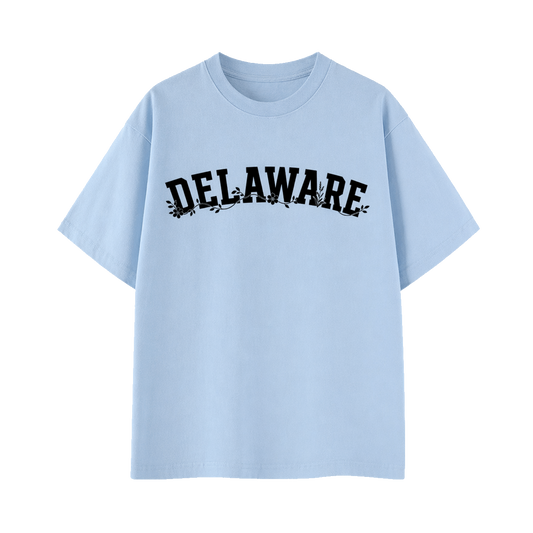 Collection 10 Delaware Essential Cotton T-Shirt - Light Blue front