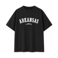 Collection 9 Arkansas Essential Cotton T-Shirt - Black front
