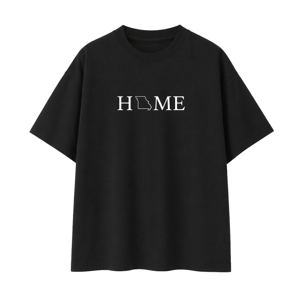 Collection 5 Missouri Essential Cotton T-Shirt - Black front