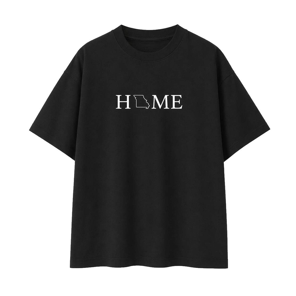 Collection 5 Missouri Essential Cotton T-Shirt - Black front