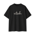 Collection 3 Utah Essential Cotton T-Shirt - Black front