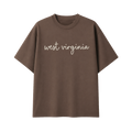 Collection 3 West Virginia Essential Cotton T-Shirt - Coffee front