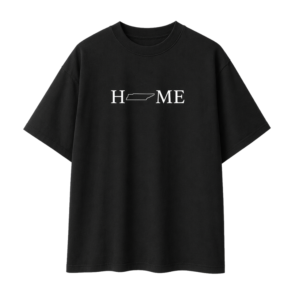 Collection 5 Tennessee Essential Cotton T-Shirt - Black front