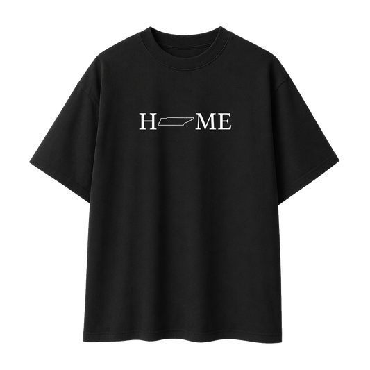 Collection 5 Tennessee Essential Cotton T-Shirt - Black front