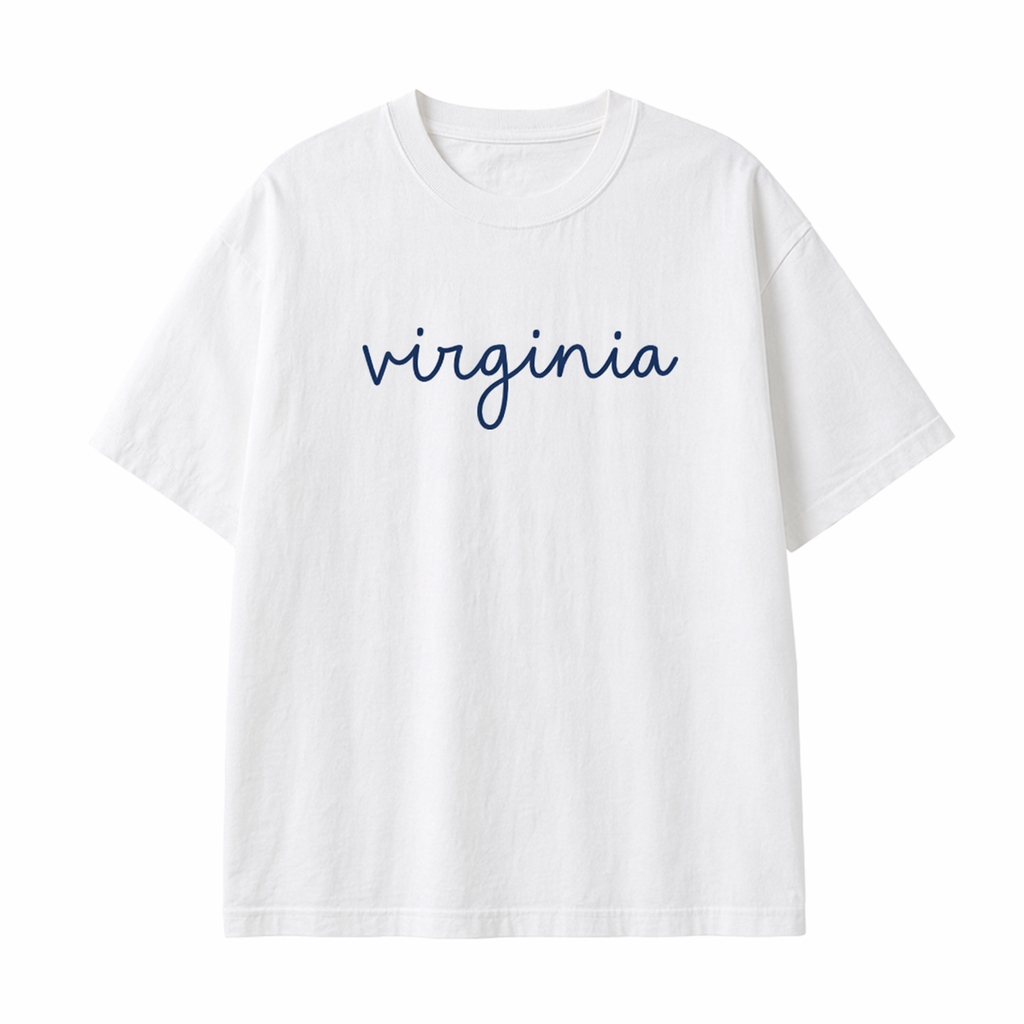 Collection 3 Virginia Essential Cotton T-Shirt - White front