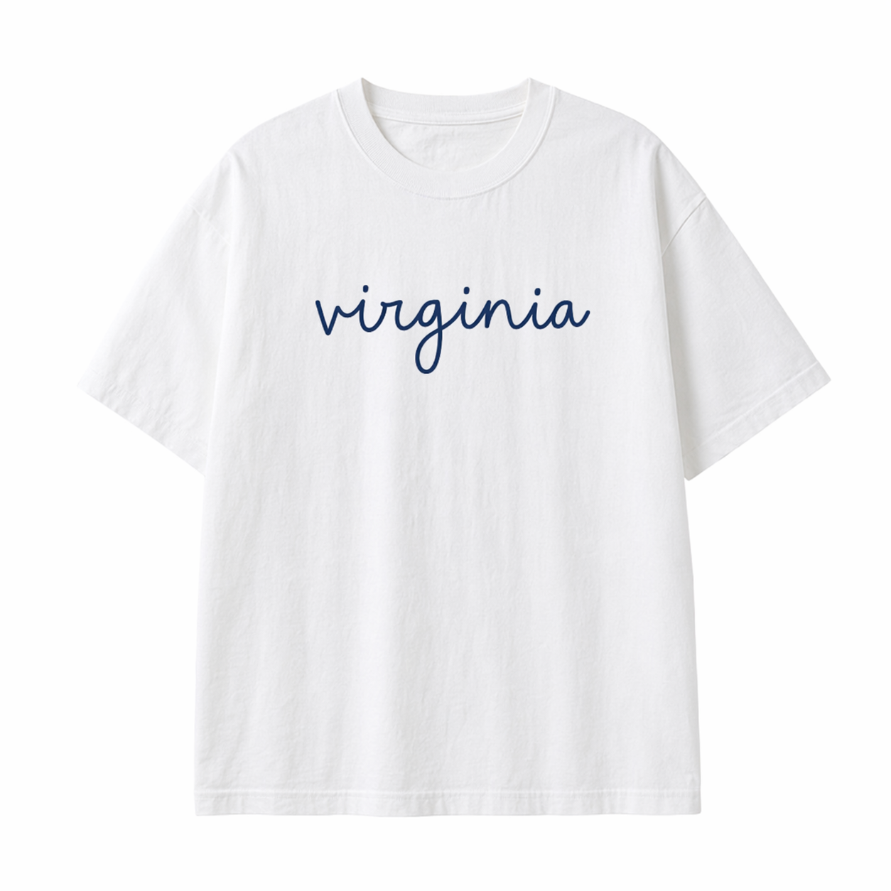 Collection 3 Virginia Essential Cotton T-Shirt - White front