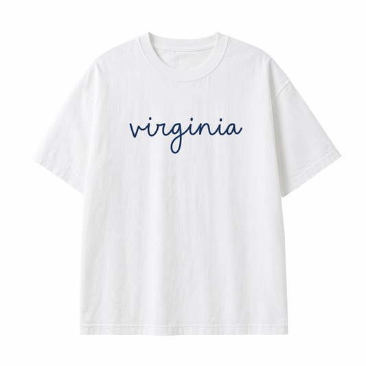 Collection 3 Virginia Essential Cotton T-Shirt - White front