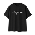 Collection 3 Virginia Essential Cotton T-Shirt - Black front