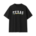 Collection 10 Texas Essential Cotton T-Shirt - Black front