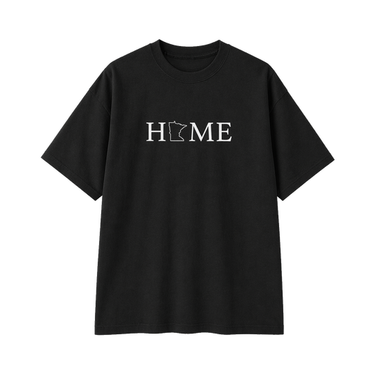 Collection 5 Minnesota Essential Cotton T-Shirt - Black front