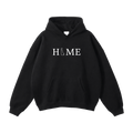 Collection 5 Delaware Oversize Fleeced Hoodie - Black front