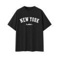 Collection 9 New York Essential Cotton T-Shirt - Black front