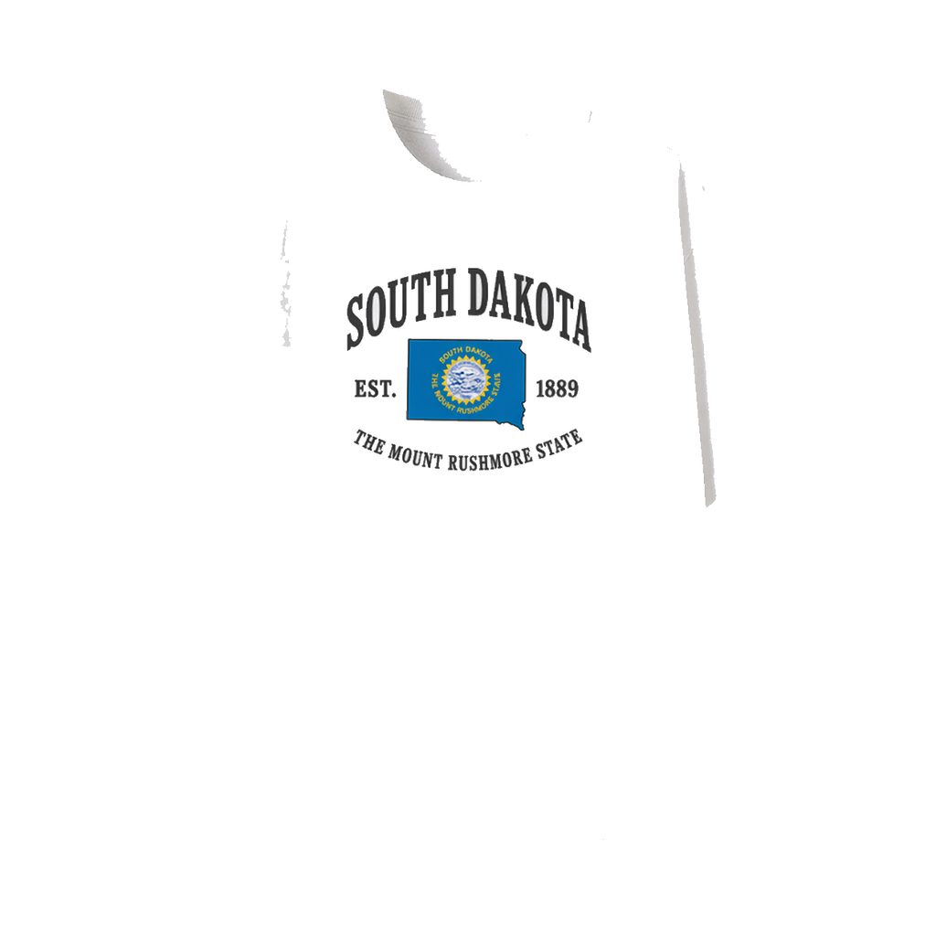 Collection 8 South Dakota Essential Cotton T-Shirt - White front