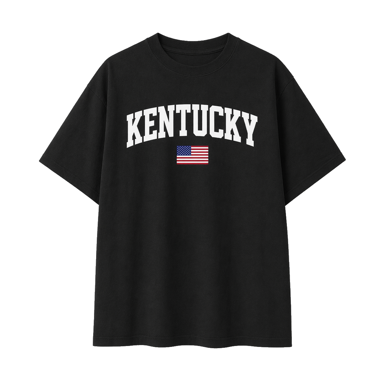Collection 2 Kentucky Essential Cotton T-Shirt - Black front