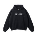 Collection 5 Hawaii Oversize Fleeced Hoodie - Black front