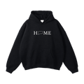 Collection 5 Connecticut Oversize Fleeced Hoodie - Black front