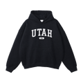 Collection 4 Utah Oversize Fleeced Hoodie - Black front
