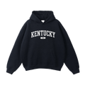 Collection 4 Kentucky Oversize Fleeced Hoodie - Black front