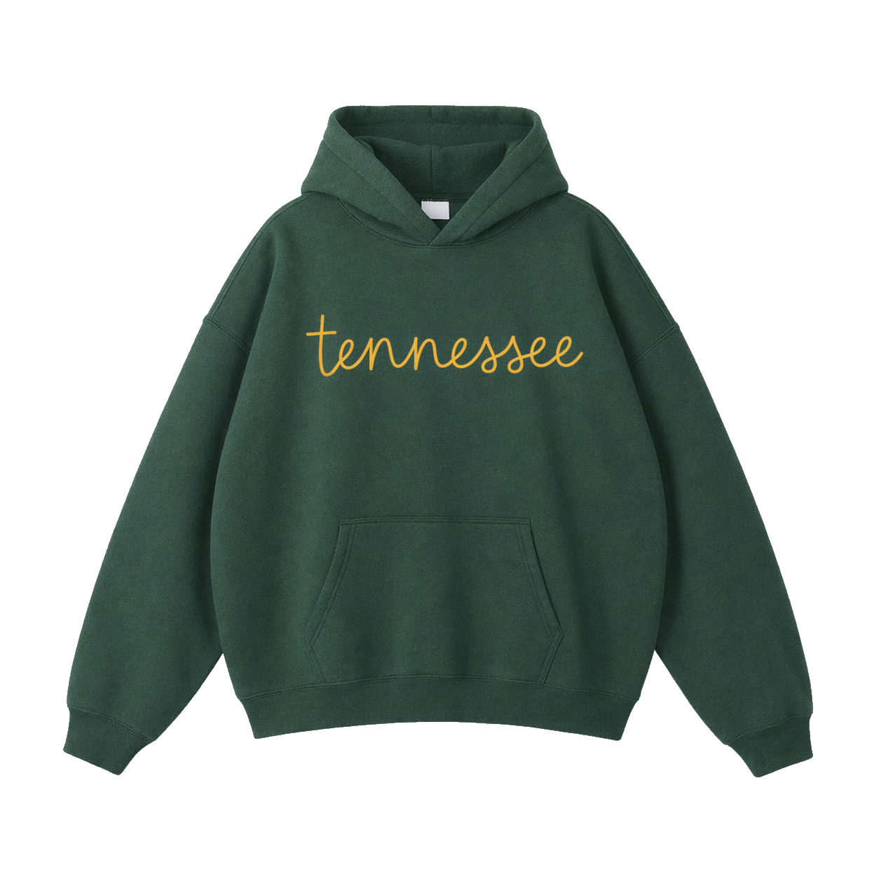 Collection 3 Tennessee Oversize Fleeced Hoodie - Eden Green front