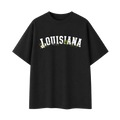 Collection 10 Louisiana Essential Cotton T-Shirt - Black front