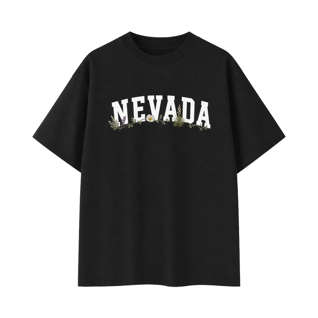 Collection 10 Nevada Essential Cotton T-Shirt - Black front