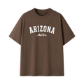 Collection 9 Arizona Essential Cotton T-Shirt - Coffee front