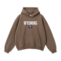 Collection 7 Wyoming Oversize Fleeced Hoodie - Brown front