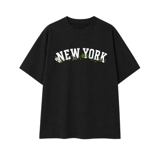 Collection 10 New York Essential Cotton T-Shirt - Black front