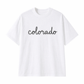 Collection 3 Colorado Essential Cotton T-Shirt - White front