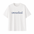 Collection 3 Connecticut Essential Cotton T-Shirt - White front