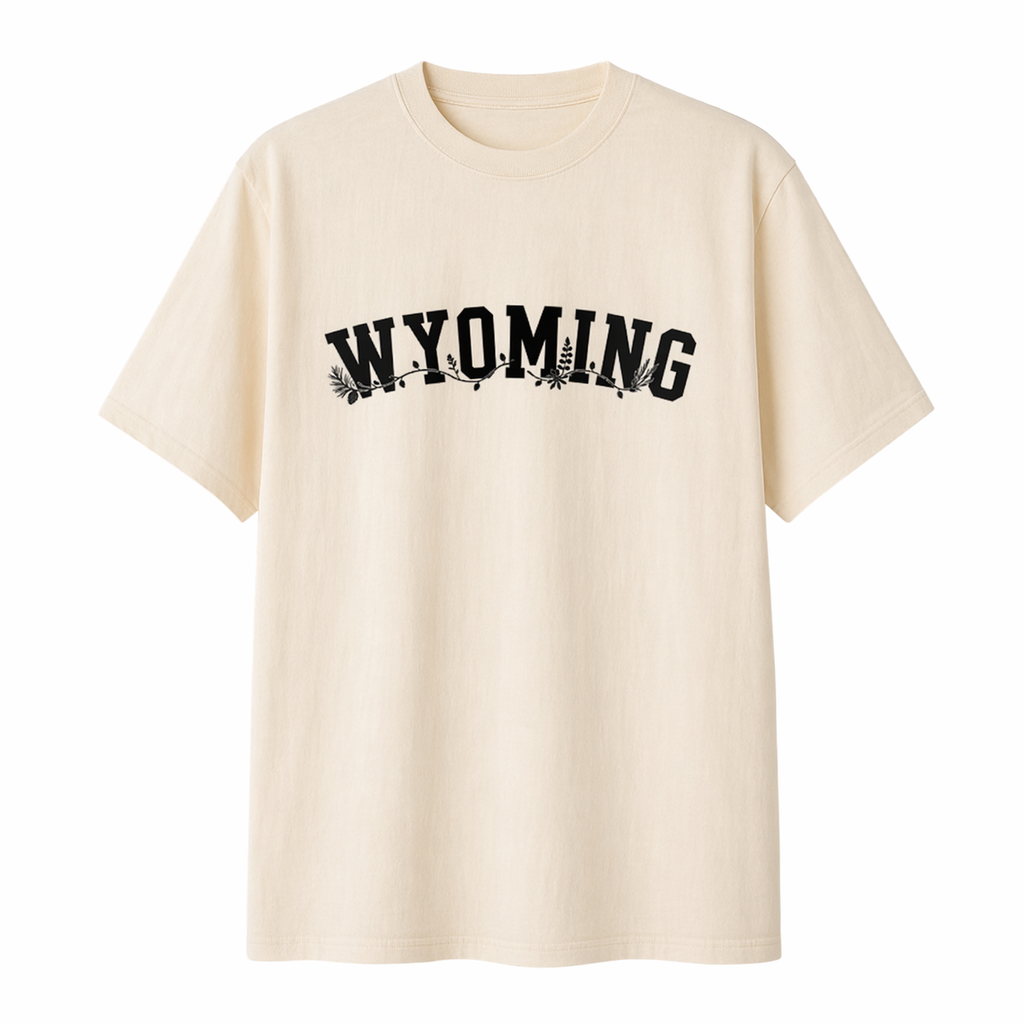 Collection 10 Wyoming Essential Cotton T-Shirt - Apricot front
