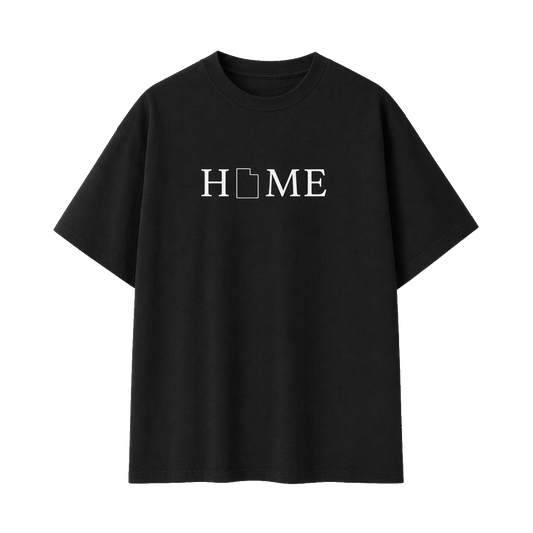 Collection 5 Utah Essential Cotton T-Shirt - Black front