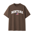 Collection 2 Montana Essential Cotton T-Shirt - Coffee front